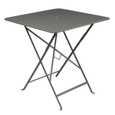 Fermob Table pliante BISTRO carr&eacute;e - 48 romarin mat - 71 x 71 cm