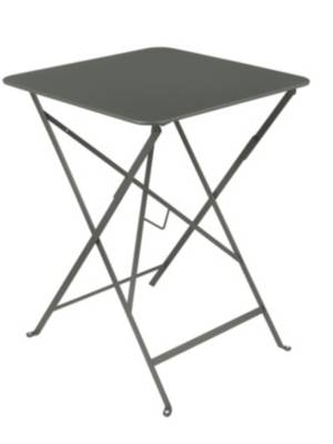 FERMOB Bistro Table de Jardin Carr&eacute;e Pliante, Romarin&acirc;, 57cm x 57cm