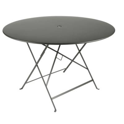 Fermob Table pliante BISTRO ronde - 48 romarin mat - &Oslash; 117 cm