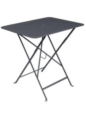 Fermob - Bistro Table pliante, rectangulaire, 77 x 57 cm, anthracite