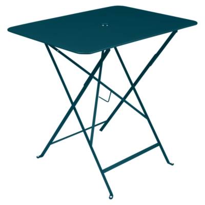Fermob Table BISTRO rectangulaire - 21 bleu acapulco - 77 x 57 cm