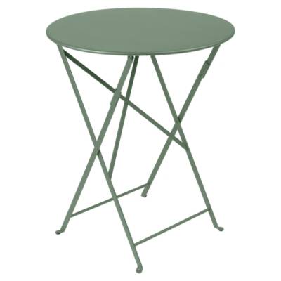 Fermob Table pliante BISTRO ronde - 82 cactus mat - &Oslash; 60 cm