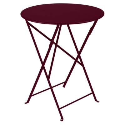 Fauteuil Bellevie FERMOB avec coussins gris flanelle Menthe glaciale