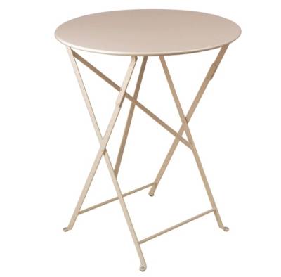 Fermob Table pliante BISTRO ronde - 14 muscade - &Oslash; 60 cm