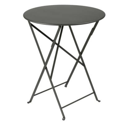 Fermob Table pliante BISTRO ronde - 48 romarin mat - &Oslash; 60 cm