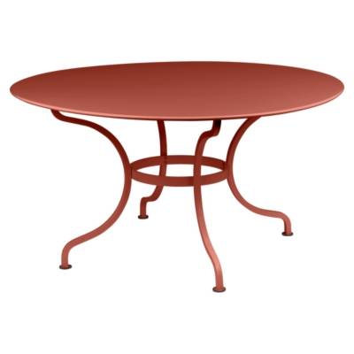 Table ronde FERMOB Romane, 6/8 personnes Ocre rouge