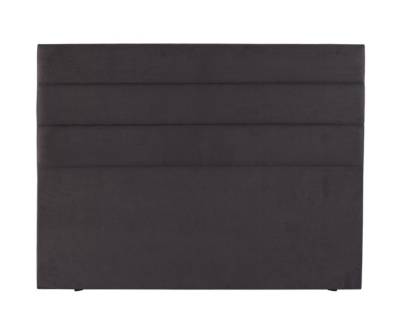 T&ecirc;te de lit d&eacute;co thera tiss&eacute; gris fum&eacute; 180 - bultex