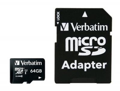 Micro SDXC 64 Go Class10 - Adaptateur SD