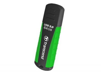 TRANSCEND Cle USB 3.0 JetFlash 810 - 64Go Noir/Vert