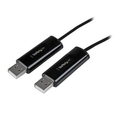 Startech 2 Port Usb Km Switch Cable-pc And Mac Noir