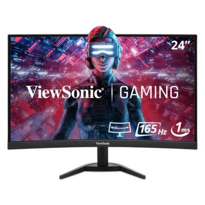 Vx Series VX2468-PC-MHD led display 61 cm (24) 1920 x 1080 pixels Full hd Noir - Viewsonic