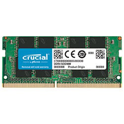 Crucial 1 x 16 Go SO-DIMM DDR4 3200 MHz