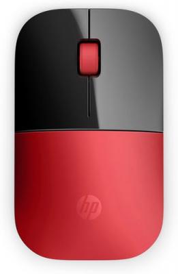 HP Z3700 - souris - 2.4 GHz - rouge