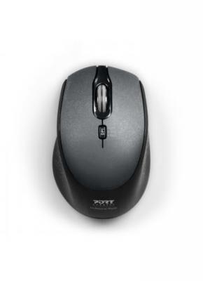 Souris Pro Silencieuse Sans Fil Noire - Port Connect