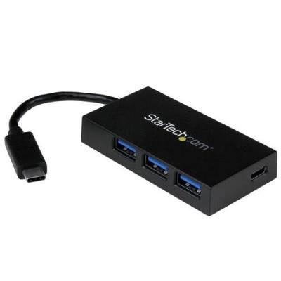 Startech Hub Usb-c 4 Port C To C & A Usb 3.0 Noir