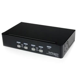 Startech 4 Port Vga Usb Kvm Switch With Hub Noir