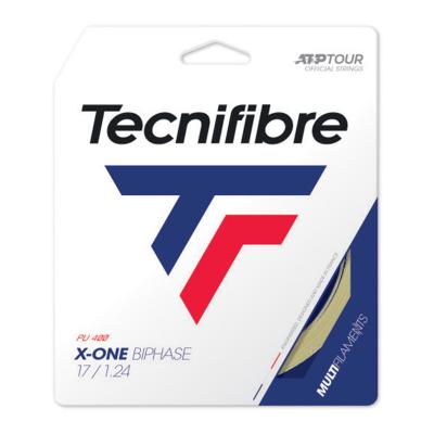 Cordage de tennis Tecnifibre X-ONE Biphase 12 m - natural - 1,24 mm