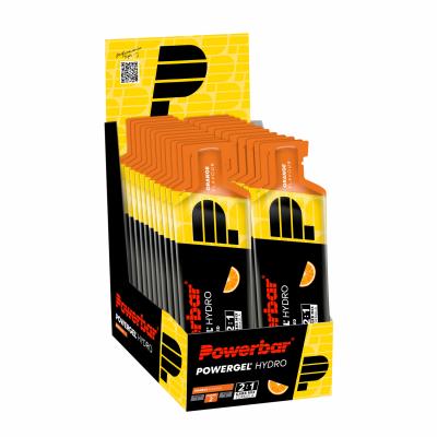 Gel &eacute;nerg&eacute;tique PowerBar Powergel Hydro go&ucirc;t orange 67 ml (24 unit&eacute;s)