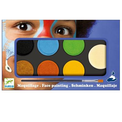DJECO - Maquillage Palette 6 Couleurs - Nature