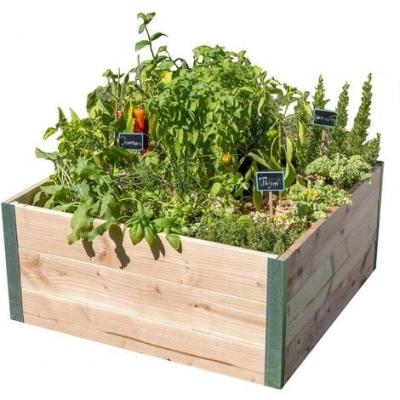 Carr&eacute; potager MON PETIT POTAGER Design 0818 l.75 x H.36 cm