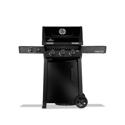 Barbecue &agrave; gaz Freestyle 365 + R&eacute;chaud lat&eacute;ral - Noir