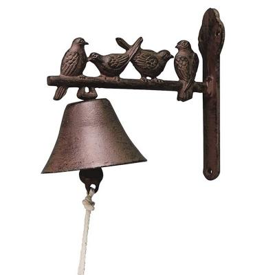 Best For Boots - Cloche de jardin en fonte 4 oiseaux