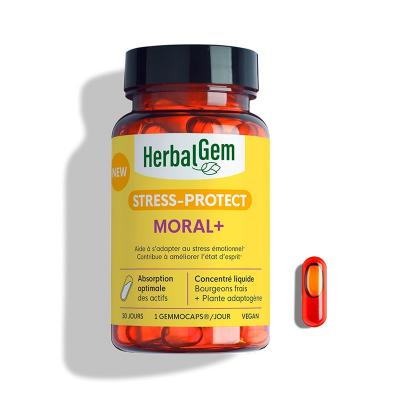 HerbalGem Stress Protect Moral+ 30 Gemmocaps - Pot 30 gemmocaps