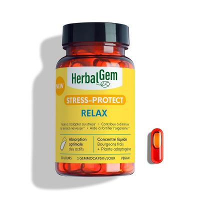 HerbalGem Stress Protect Relax 30 Gemmocaps - Pot 30 gemmocaps
