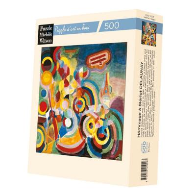Puzzle 500 pi&egrave;ces HOMMAGE A BLERIOT Puzzle Michele Wilson Multicolore