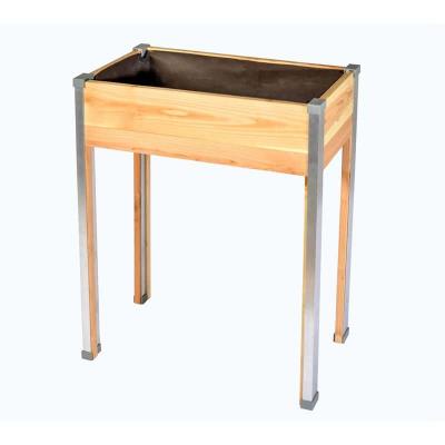 Carr&eacute; Potager sur pieds Mon Petit Potager Design PM 65 x 30 x h.80 cm