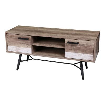 Urban Living - Meuble de TV Brooklyn - 120 x H. 55 cm - Marron