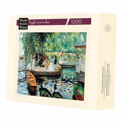 Puzzle 1200 pi&egrave;ces LA GRENOUILLERE Puzzle Michele Wilson Multicolore