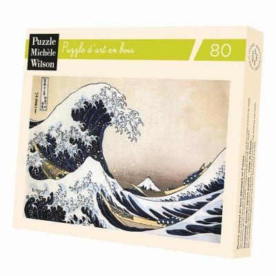Puzzle 80 pi&egrave;ces LA VAGUE Puzzle Michele Wilson Multicolore