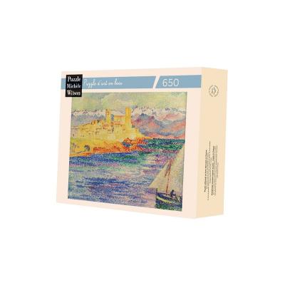 Puzzle en bois 650 pi&egrave;ces ANTIBES Puzzle Michele Wilson Multicolore