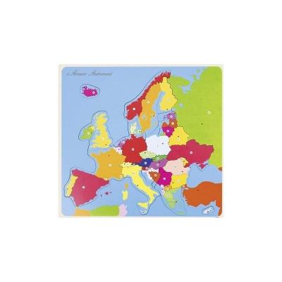 Goki - 2041655 - Puzzle en Bois - Europe - 35 Pi&egrave;ces