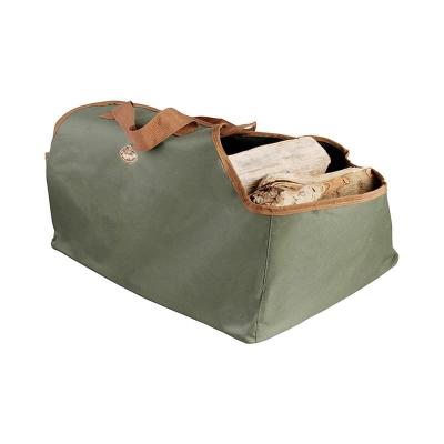 Esschert Design - Sac &agrave; buches marron et vert kaki. Vert. Marque : . R&eacute;f. : GT22 - Vert