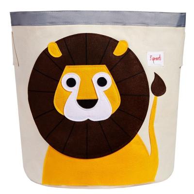 Sac &agrave; jouets Lion 3 Sprouts Jaune