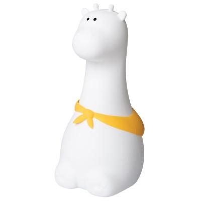 Veilleuse Girafe Blanche Avec T&eacute;l&eacute;commande