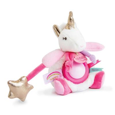 Doudou veilleuse Ma jolie licorne Doudou et Compagnie