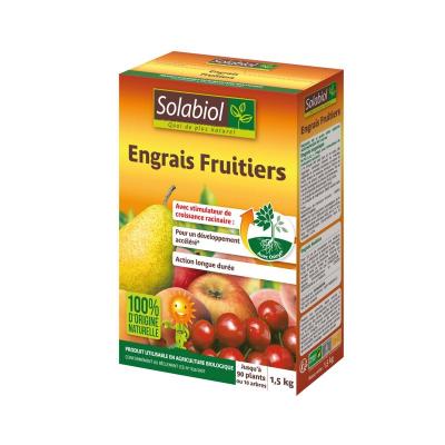 SOLABIOL SOFRUY15 Engrais Fruitiers - 1,5 Kg