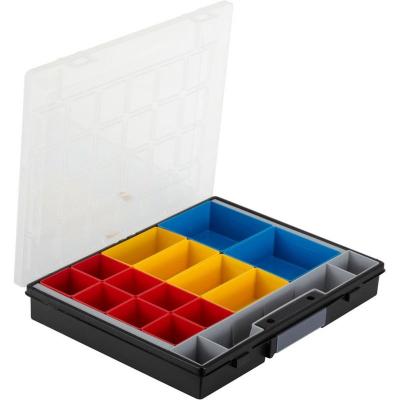 Mallette Compartiment&eacute;e Europlus Flex Noire 37-17 &Agrave; 15 Godets