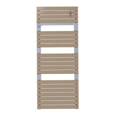 Radiateur s&egrave;che-serviettes SAUTER ASAMA eau chaude 715W cappuccino