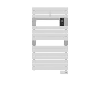 Radiateur s&egrave;che-serviettes SAUTER ASAMA CLASSIC blanc 500W - connect&eacute;