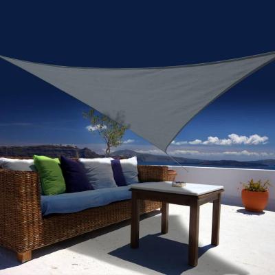 Voile d'ombrage triangulaire 3,60 x 3,60 x 3,60 m - Austral- Ardoise