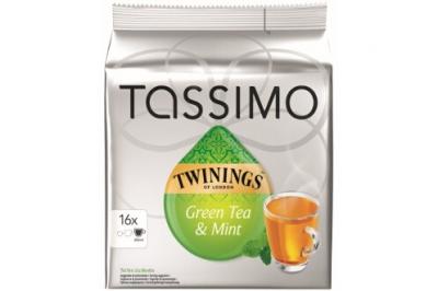 Tassimo Capsules de th&eacute; vert menthe Tassimo Twinings - Paquet de 16