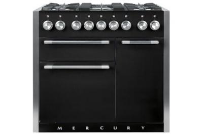 Piano de cuisson Falcon NOIR MAT INOX POLI 100 CM GAZ MCY1000DFMB/-EU