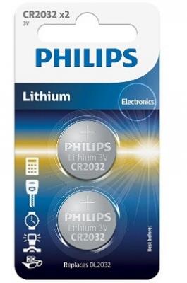 Philips Minicells CR2032P2 - batterie - CR2032 - Li x 2