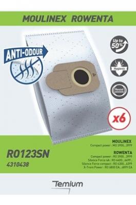 Sac aspirateur Temium RO123SN anti-odeur