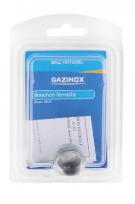 Gazinox - Bouchon gaz pour gaz naturel, Femelle