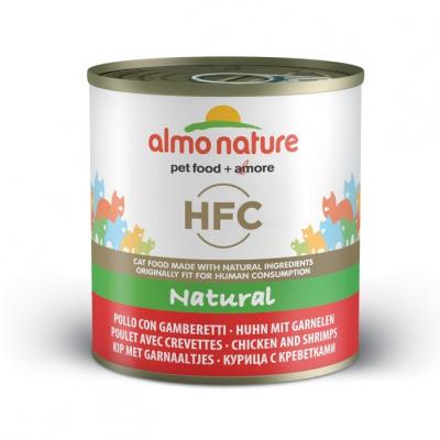 Almo Nature HFC Natural Poulet Crevettes pour chat (280 g) 12 x 280g